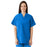 ComfortEase by Medline Shirt Scrub 910 Unisex X-Large Royal Blue Ea - 910JRLXL-CM