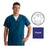 ComfortEase by Medline Shirt Scrub Comfortease 8800 Womens 3X Large Purple Ea - 8800JPPXXXL