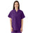 ComfortEase by Medline Shirt Scrub 910 Unisex 2X Large Purple Ea - 910JPPXXL-CM