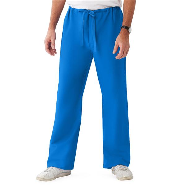 ComfortEase by Medline Pant Scrub Poly/Ctn Unsx Rylblu Sm Rvrsbl Pckt Ea - 900JRLS-CM
