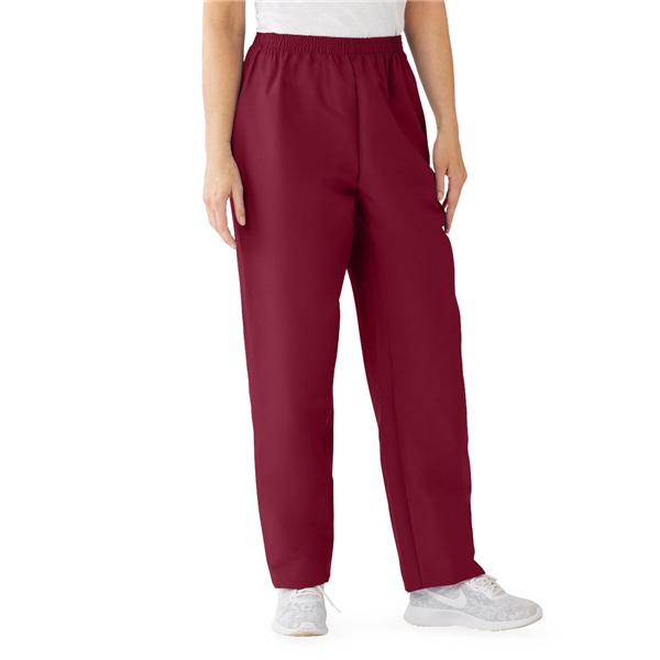 ComfortEase by Medline Scrub Pant 8850 Womens Large Wine Ea - 8850JWNL