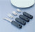 Sure Grip - Teaspoon Right-Left Handed / Bendable Black Stainless Steel / Nylon-Coated - 80857