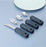 Alimed Alimed Supergrip Rocker Knife Right-Left Hand / Bendable Black Stainless Steel - 80859