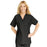 ComfortEase by Medline Shirt Scrub Comfortease 8800 Womens X-Small Black Ea - 8800DKWXS