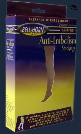 DJO Bell-Horn Anti-embolism Stockings Medium Black Closed Toe - 11300