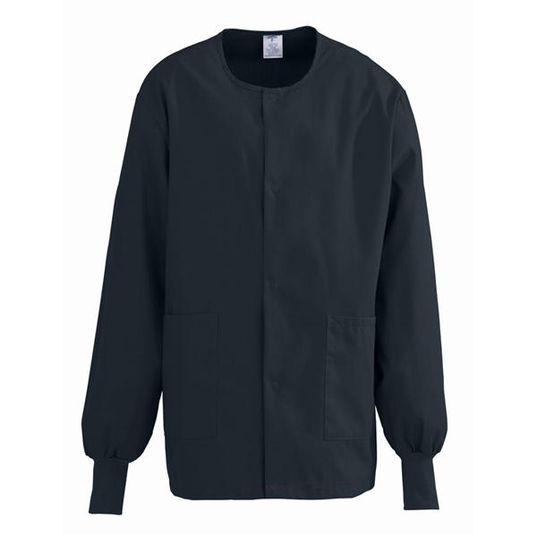 ComfortEase by Medline Jacket Warm-Up 65% Polyester / 35% Cotton Comfortease Unisex Black 3Xl 2Pckt Ea - 8832DKWXXXL