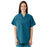 ComfortEase by Medline Shirt Scrub 910 Unisex Large Caribbean Blue Ea - 910JCBL-CM