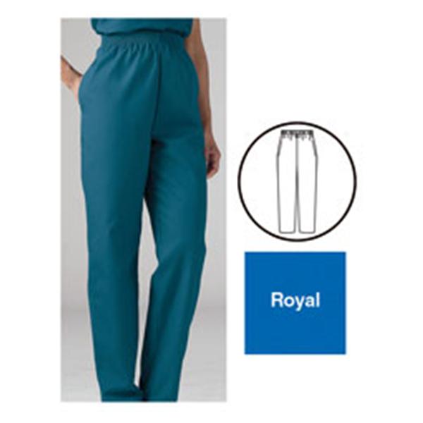 ComfortEase by Medline Scrub Pant 8850 Womens 3X Large Royal Blue Ea - 8850JRLXXXL
