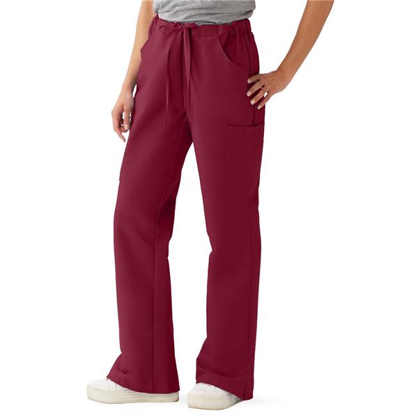 ComfortEase by Medline Pant Scrub 8865 Unisex 2X Large Wine Ea - 8865JWNXXL