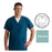 ComfortEase by Medline Shirt Scrub Comfortease 8800 Womens 3X Large Seaspray Ea - 8800JSSXXXL