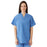 ComfortEase by Medline Shirt Scrub 910 Unisex Large Ceil Blue Ea - 910JTHL-CM