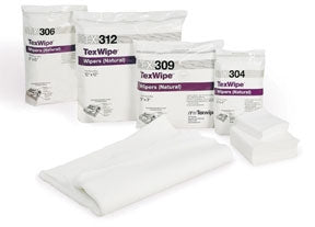 TexWipe - Cleanroom Wipe ISO Class 7 White NonSterile Cotton 12 X 12 Inch Disposable - 18308G