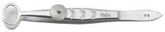 Jarit - Bipolar Forceps Jeweler 102 mm OR Grade Stainless Steel NonSterile Straight 0.4 mm Tip, With Cord, Non-Insulated Fine Tip - 286101