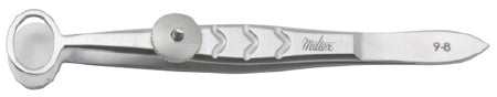 Jarit - Bipolar Forceps Jeweler 102 mm OR Grade Stainless Steel NonSterile Straight 0.4 mm Tip, With Cord, Non-Insulated Fine Tip - 286101