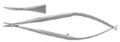 Miltex Miltex Conjunctival Scissors McPherson-Westcott 4-1/8 Inch Length Surgical Grade Stainless Steel NonSterile Thumb Handle w/Spring Curved Blade Blunt/Blunt - 18-1441