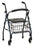 Nova Ortho-Med Cruiser II 2 Wheel Rollator Blue Adjustable Height Aluminum Frame - 4201BL