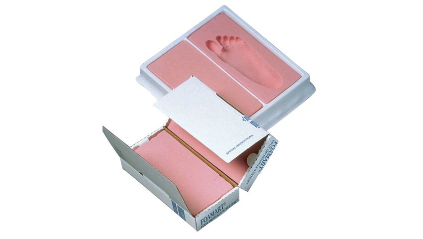 Alimed Foamart Foot Impression Kit 2 X 6 X 12 Inch - 6793