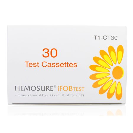 Hemosure - Test Cassette 30 Cassettes For Hemosure iFOBT Test Kit - T1-CT30