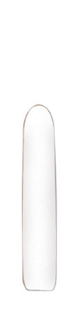 Miltex Tip-It Instrument Tip Guard 1/16 X 3/4 Inch, Size 1, Vented, White Tint - 3-2501T