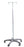 Drive Medical IV Stand 2-Hook Five Swivel Ball Bearing Casters - 13016-2