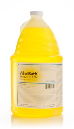 WhirlBath Lemon Kleen - Whirlpool Disinfectant Cleaner Ammoniated Manual Pour Liquid 1 gal. Jug Lemon Scent NonSterile - 00238