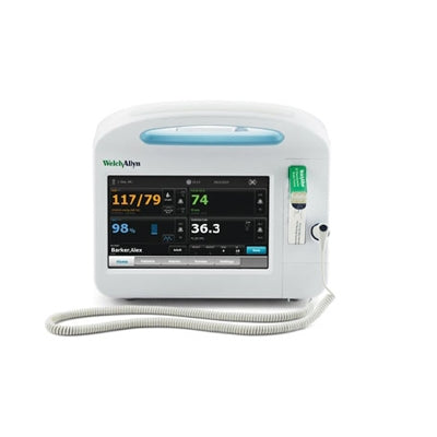Welch-Allyn CVSM 6700 - Blood Pressure, SPO2 (MASIMO), Temprature (BRAUN), Continous Profile Included - 67MXEX-B