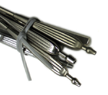 Healthmark Bundling System for Instrument Sterilization - Clear Cable Ties