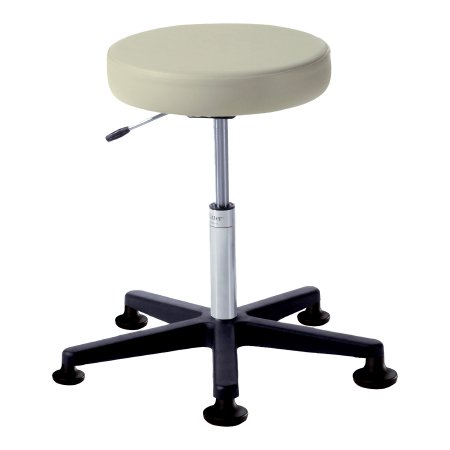 Ritter 272 Value Series - Exam Stool Backless Pneumatic Height Adjustment 5 Gliders Shadow Gray - 272-003-232