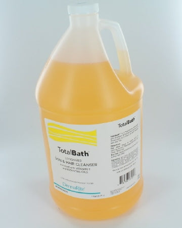 DermaRite Industries TotalBath Shampoo and Body Wash 800 mL Dispenser Refill Bag Scented - 0020BB