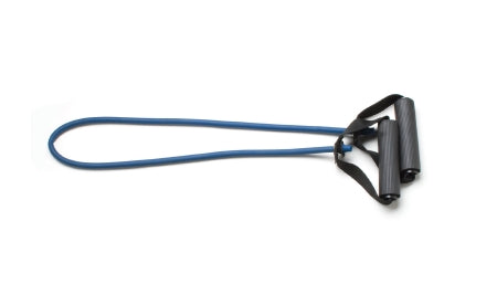 CanDo - Exercise Resistance Tubing with Handles Blue 36 Inch Length Heavy Resistance - 10-5554