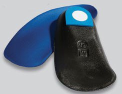 Alimed Freedom High Impact Accommodator Shoe Insert Polymer Blue / Black Size 4 - 6494