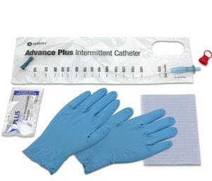 Advance Plus - Intermittent Closed Catheter Kit Straight Tip 16 Fr. Without Balloon PVC - 96164