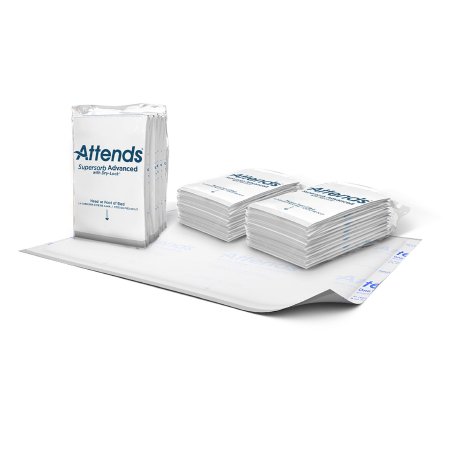 Attends Supersorb Advanced - Low Air Loss Positioning Underpad 30 X 36 Inch Disposable Pulp Core Heavy Absorbency - ASB-3036