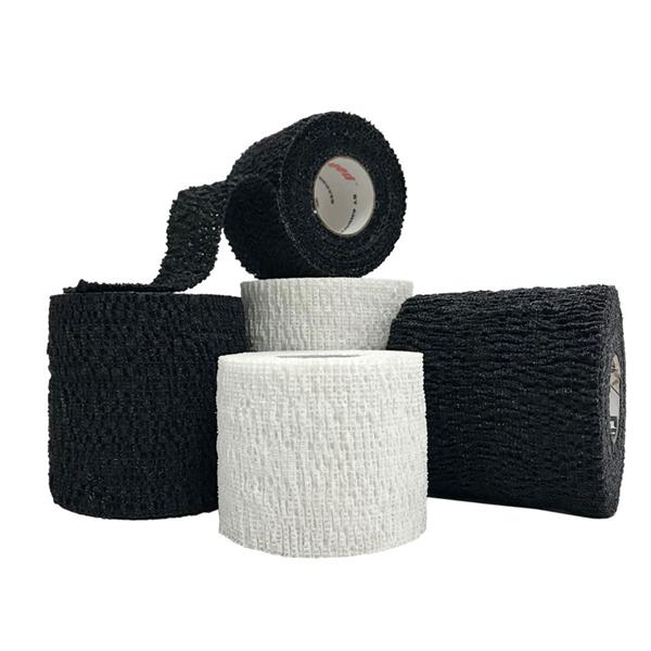 Andover Coated Products Tape Athletic Powerspeed Elastic 2"X6Yd Cohesive Black 24Rl/Ca - PS3720BK-024