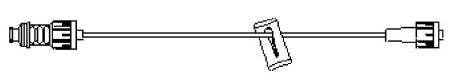 MPS Medical SmartSite Extension Set Smartsite 6 Inch Tubing 1 Port 0.25 mL Priming Volume - SM-002