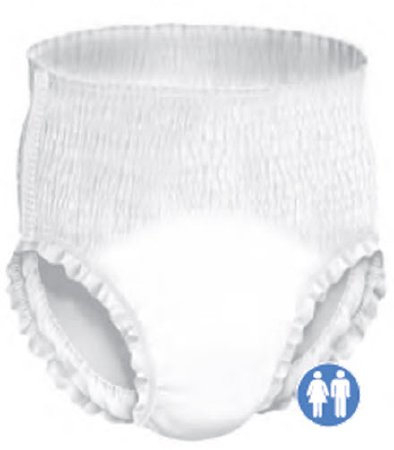 Griffin Care - Unisex Adult Absorbent Underwear Pull On with Tear Away Seams Medium Disposable Heavy Absorbency - 4804P