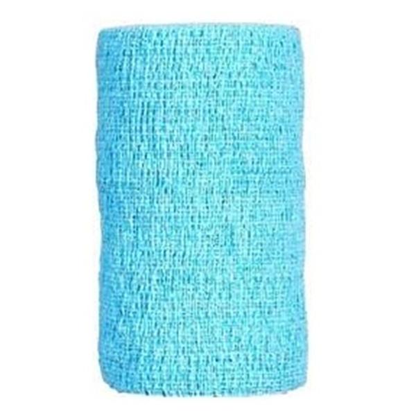 Andover Coated Products Bandage Coflex 2"X5Yd Compression Elastic Light Blue Latex Non-Sterile 36/Box - 3200LB-036