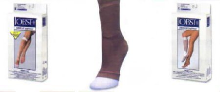 JOBST Relief - Compression Stocking Knee High Large / Full Calf Beige Open Toe - 114697