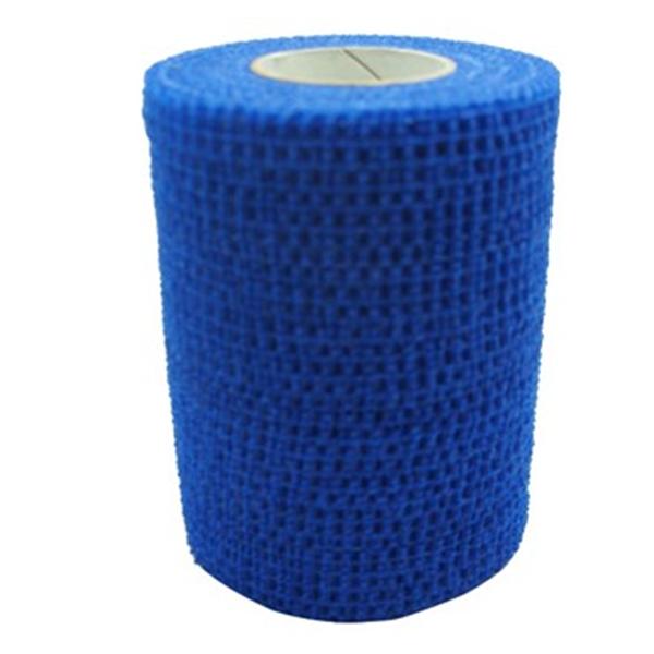 Andover Coated Products Tape Compression Powerflex Elastic 6"X6Yd Cohesive Blue 8/Ca - 3760BL-008