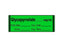 Shamrock Scientific Pre-Printed Label Anesthesia Label Glycopyrrolate _____ mg / mL / Prep Date _____ Exp. Date _____ / Initial _____ Exp. Time _____ Green 1/2 X 500 Inch - SA-311-EXP