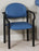 Clinton Industries Premium Series Side Chair Black / Gunmetal Fixed Armrests Vinyl - C-50-3G