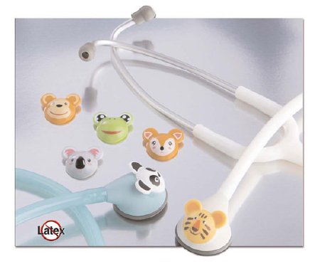 American Diagnostic Corp Adimals 618 Classic Stethoscope Pink 1-Tube 22 Inch Tube Single Head Chestpiece - 618P