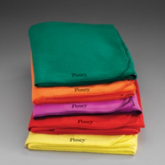Posey - Fall Management Blankets 30 W X 48 L Inch Brushed Polyester - 6248Y