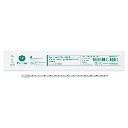 Puritan Medical Products - Wound Measuring Device Graduated Polystyrene Shaft 6 Inch - 25-1506 1PF DM