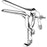Sklar Merit Vaginal Speculum Pederson NonSterile Office Grade Stainless Steel X-Long Double Blade Duckbill Reusable Without Light Source Capability - 98-366