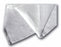 Absorbent Specialty Products Mortuary Sheet Flat 24 X 72 Inch White Liquid Lock Material / Plastic Disposable - BS2572-5