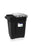 Becton Dickinson Sharps Container 11-3/4 H X 17-3/4 W X 18-3/4 L Inch 9 Gallon Black Hinged Lid - 305068