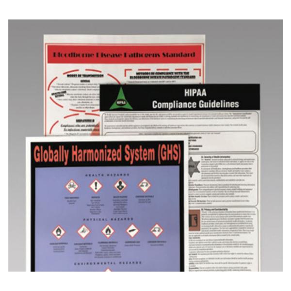 HPTC Charts Wall Hipaa 3 Most Popular 3/Pk - WC3