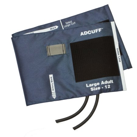 Adcuff - Blood Pressure Cuff Adult Arm Large Cuff 34 - 50 cm Nylon Cuff - 845-12XN-2