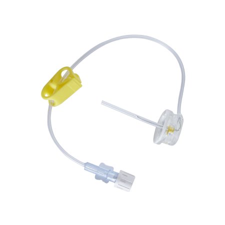 SafeStep - Huber Infusion Set 20 Gauge 3/4 Inch Without Port - LH-0031